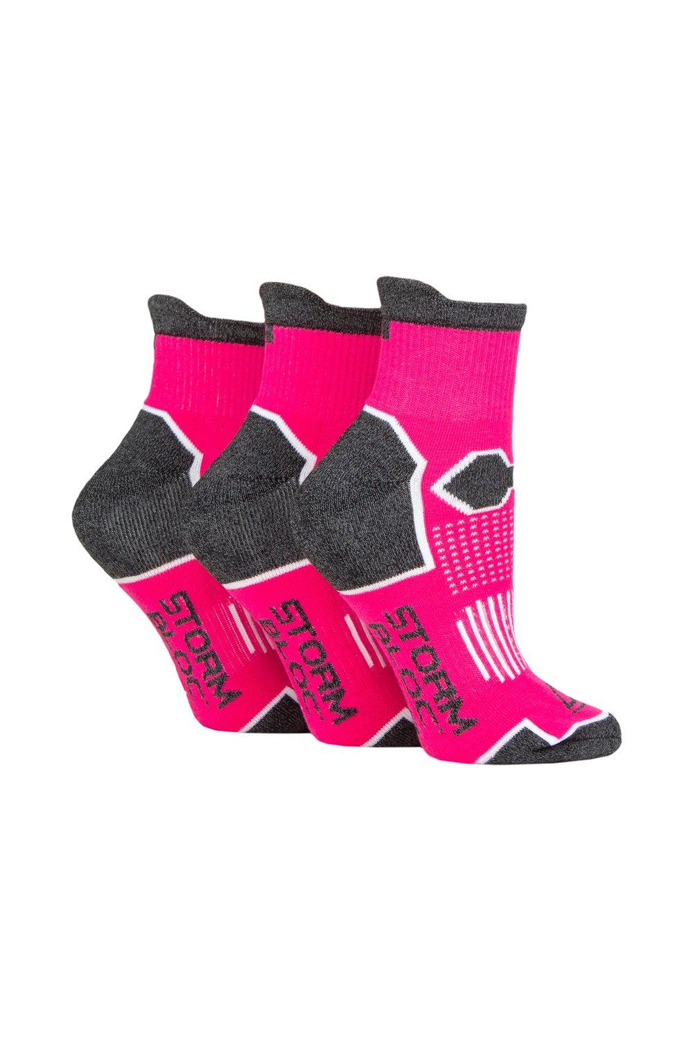 3 Pair Cushioned Ankle Socks