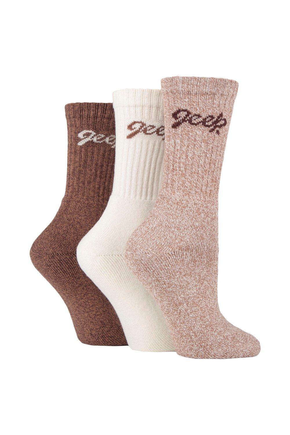 3 Pair Cushioned Foot Cotton Boot Socks