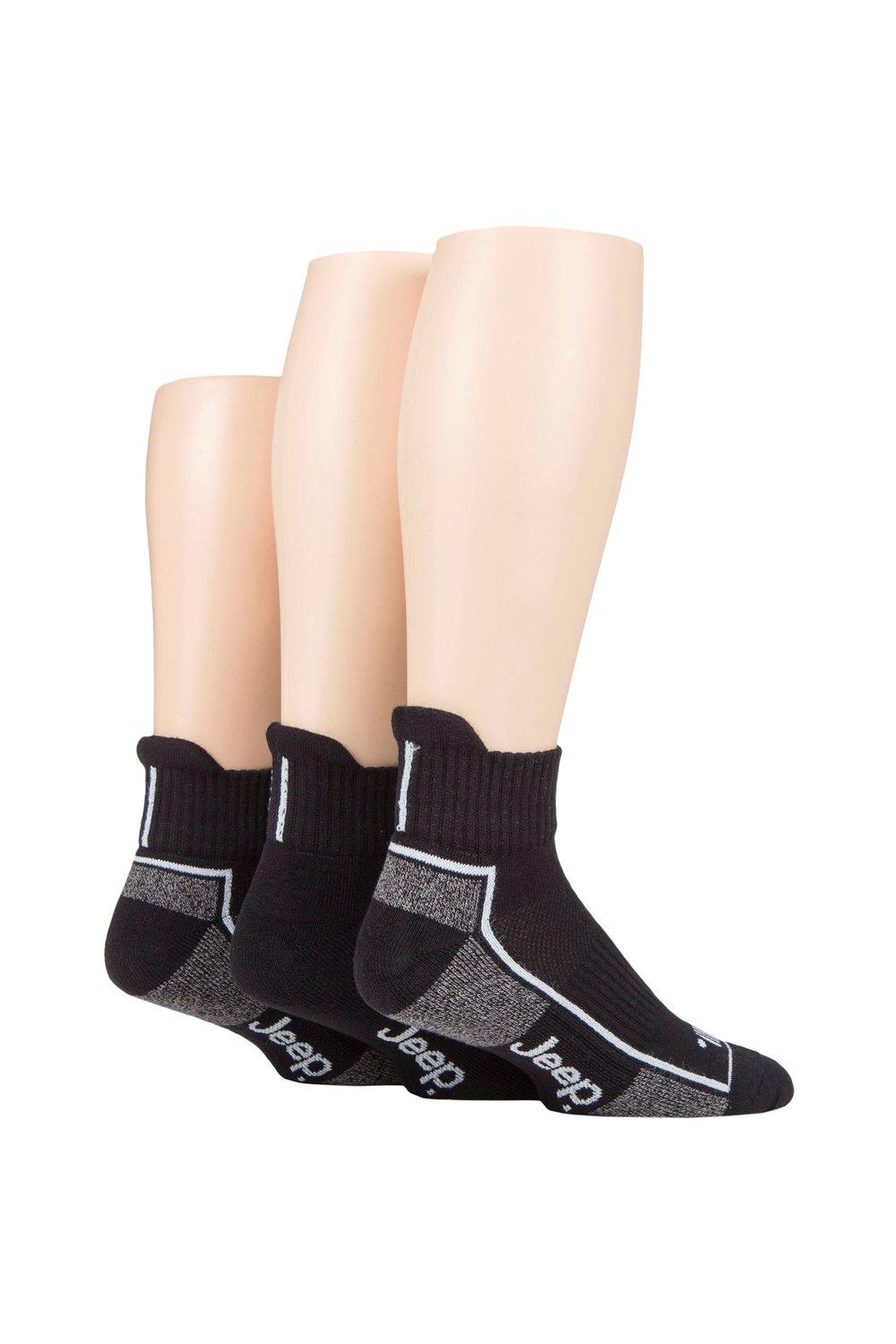 3 Pack Cushioned Sports Ankle Socks