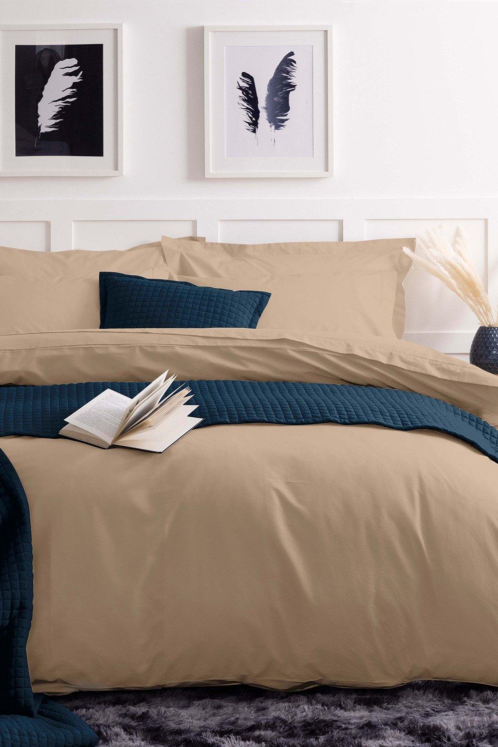 Easy Care 200 Thread Count Cotton Polyester Percale Duvet Cover