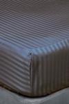 Belledorm Hotel Suite Satin Stripe 540 Thread Count 38cm Fitted Sheet thumbnail 1