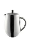 Grunwerg CAFÉ OLÉ 8 Cup Double Wall Bellied Cafetiere-Satin Finish thumbnail 1