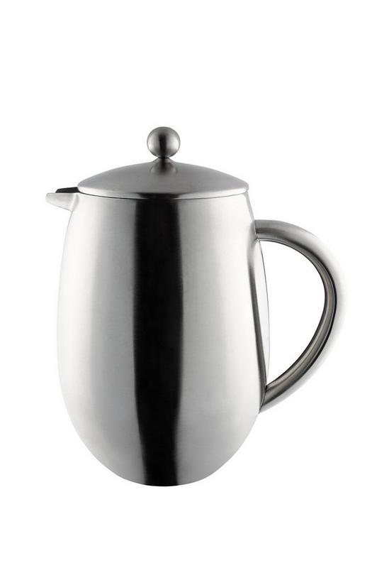 Grunwerg CAFÉ OLÉ 8 Cup Double Wall Bellied Cafetiere-Satin Finish 1