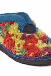 Moshulu 'California' Fluffy Floral Bootie Slippers thumbnail 3