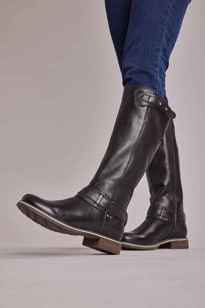 'Mistletoe' Classic Leather Long Boots