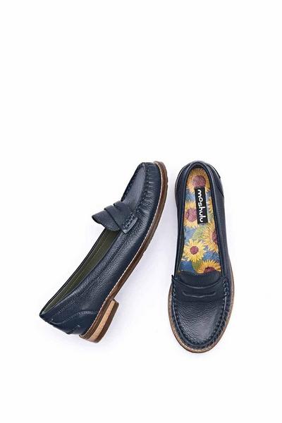 'Petrel Leather' Leather Penny Loafers