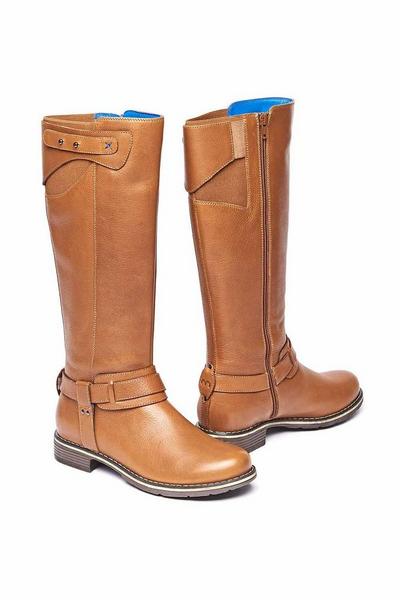 'Mistletoe' Classic Leather Long Boots