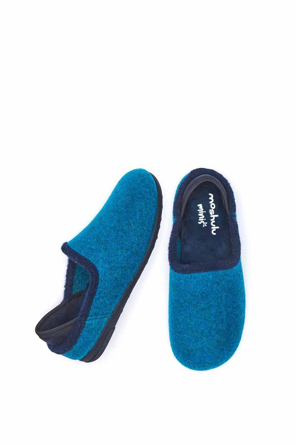’Mini Matmi’ Recycled Felt Slippers