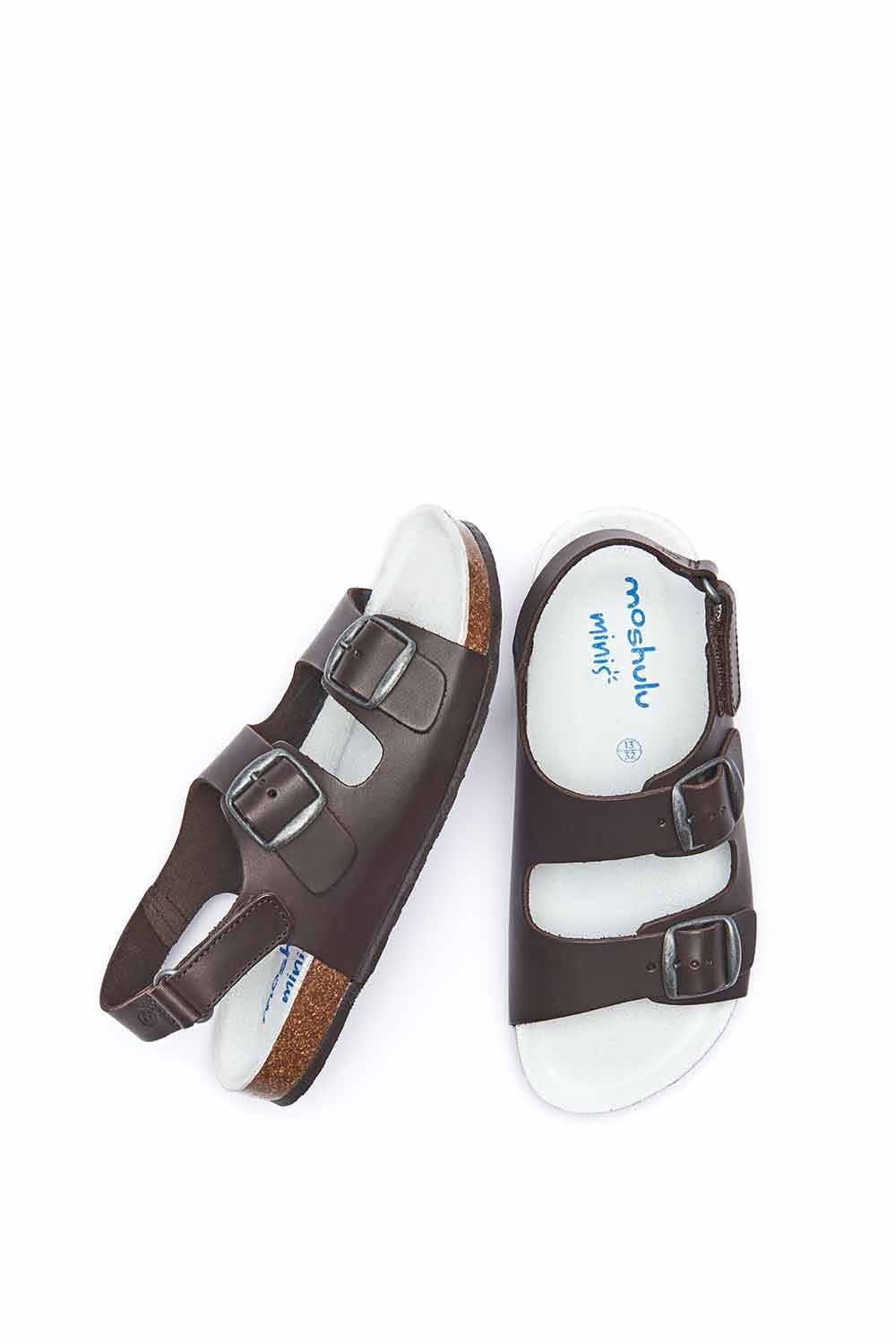 ’Mini Palme Waxy’ Cork Footbed Sandals
