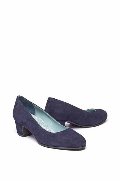 'Keel Suede' Court Shoes