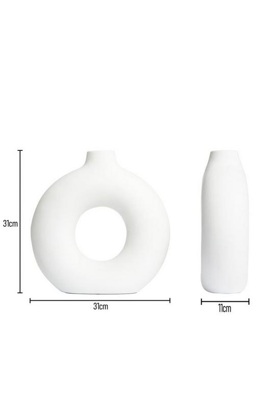 BHS Holey Ceramic Vase 4