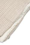 BHS Knitted Waffle Throw with Sherpa thumbnail 4