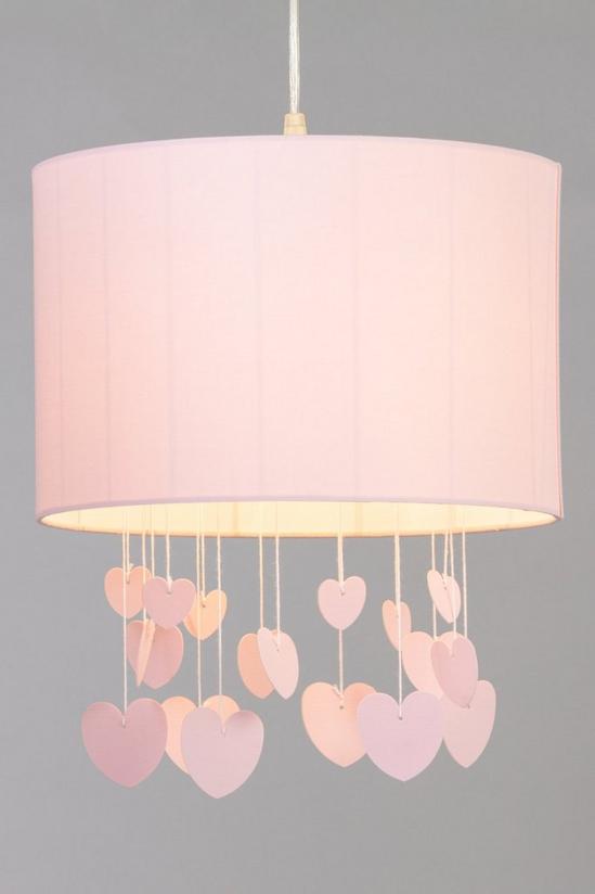 BHS Lighting Glow Hearts Mobile Easy Fit Light Shade 1