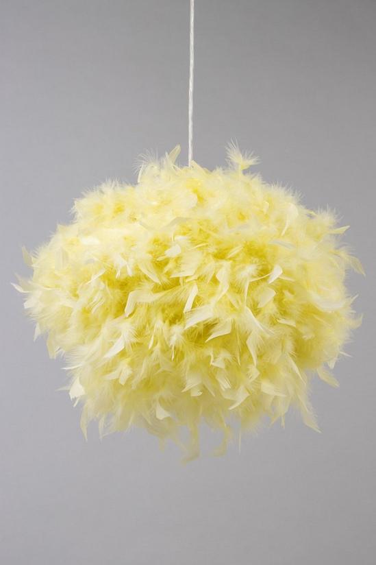 BHS Lighting Glow Feather Easy Fit Light Shade 2