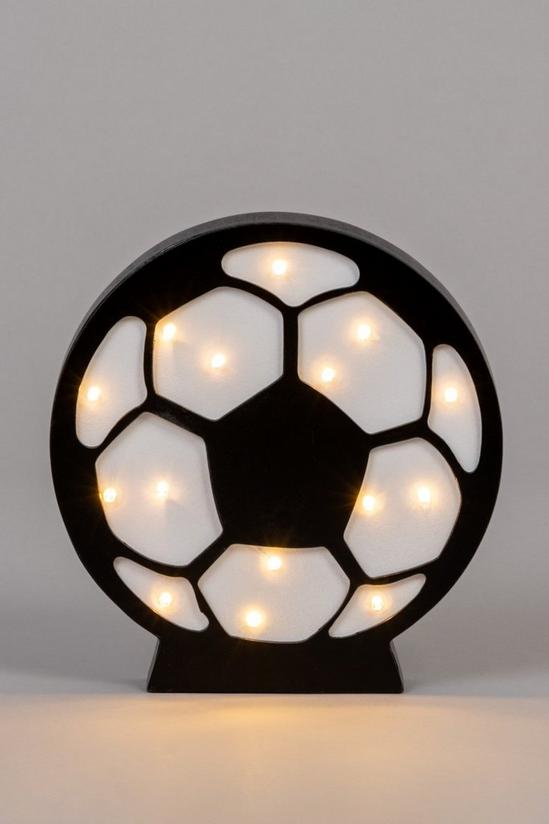 BHS Lighting Glow Football Table Lamp 1