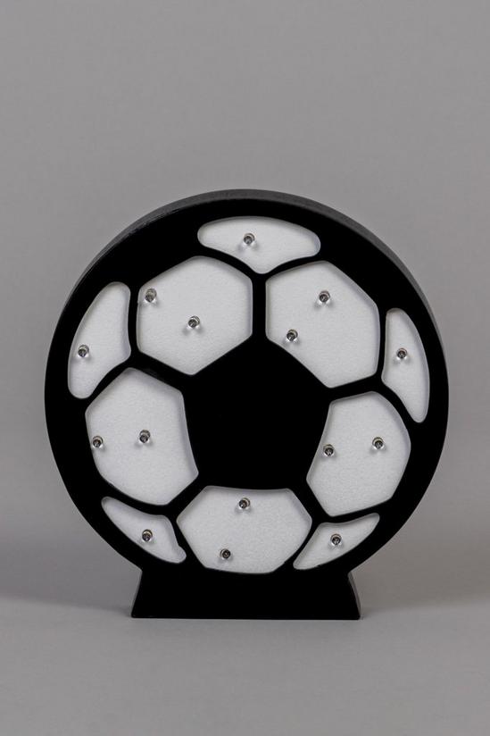 BHS Lighting Glow Football Table Lamp 2
