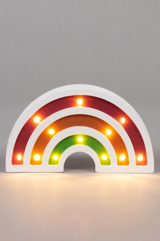 BHS Lighting Glow Rainbow Table Lamp 1