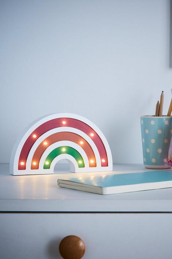 BHS Lighting Glow Rainbow Table Lamp 4