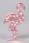 BHS Lighting Glow Flamingo Table Lamp thumbnail 1