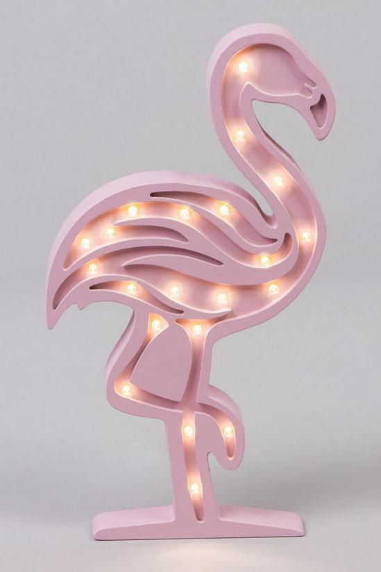 BHS Lighting Glow Flamingo Table Lamp 1