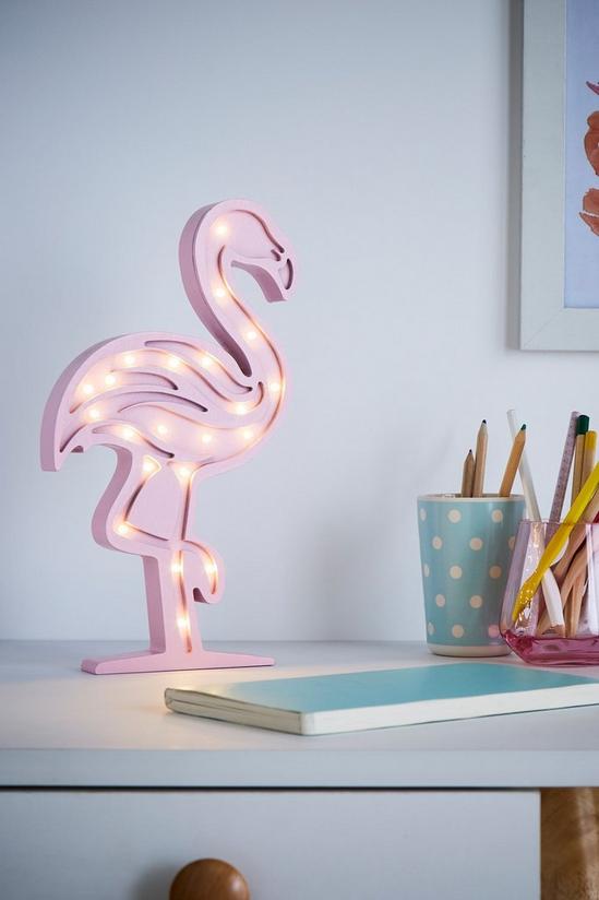 BHS Lighting Glow Flamingo Table Lamp 4