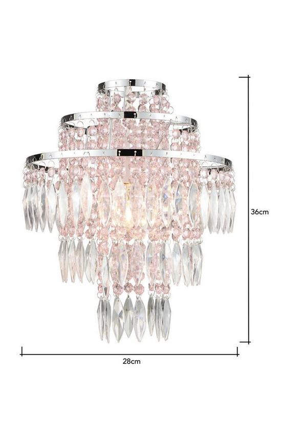BHS Lighting Glow Jewelled Easy Fit Light Shade 5