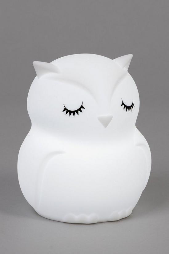 BHS Lighting Glow Owl Table Lamp 1