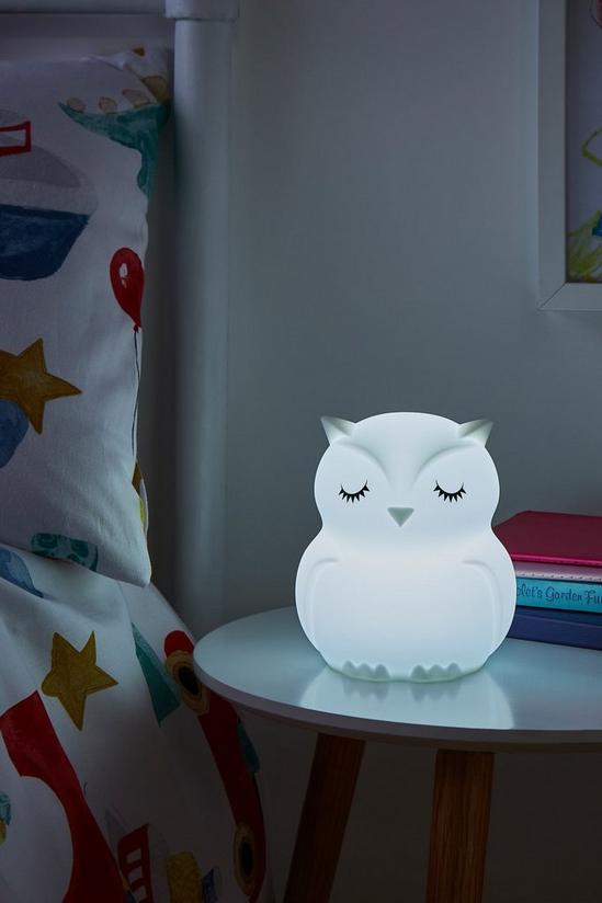 BHS Lighting Glow Owl Table Lamp 5