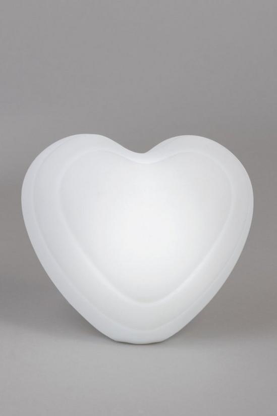 BHS Lighting Glow Heart Wall Light 1