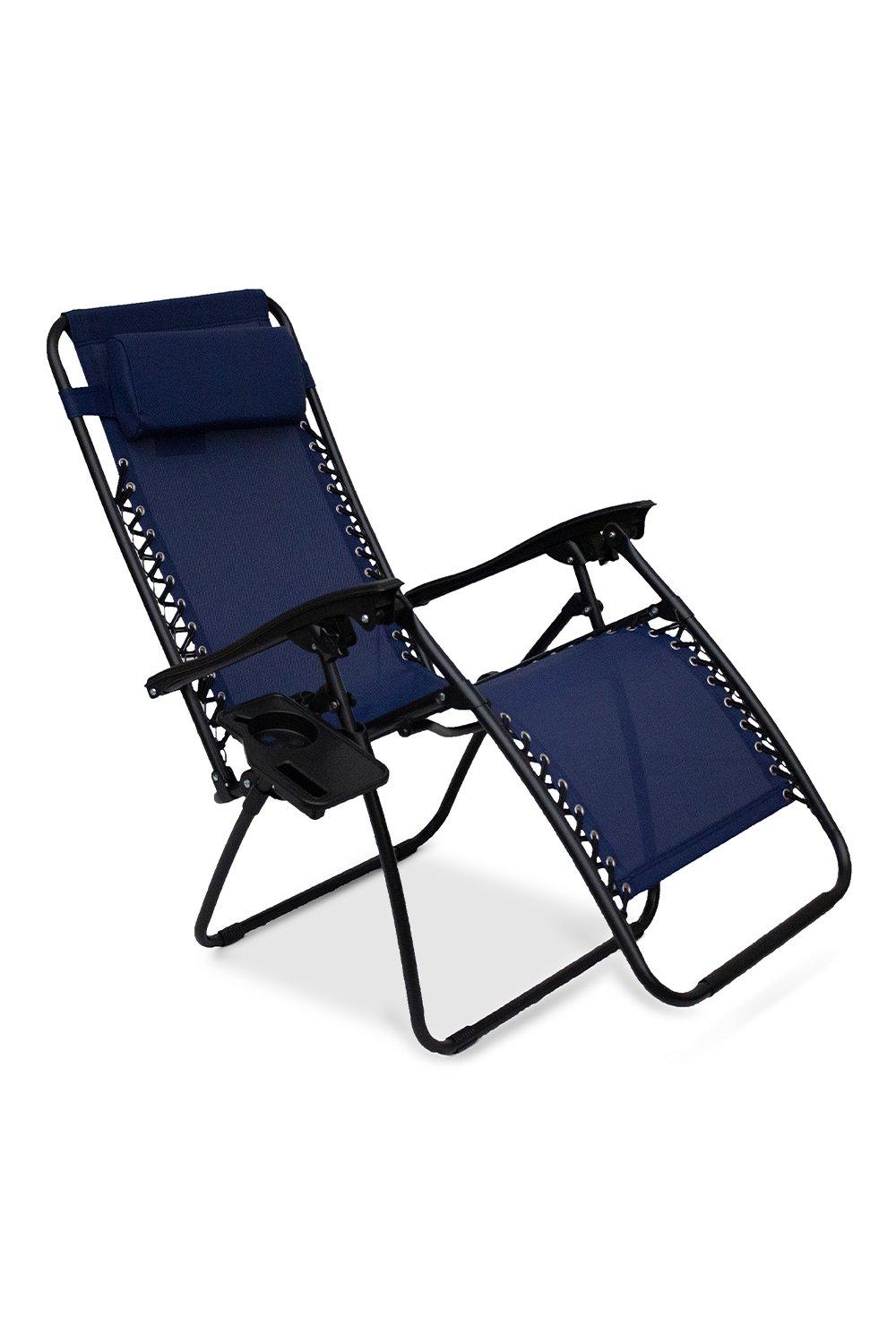 Zero Gravity Relaxer Chairs with Drink & Phone Holders - Pack of 2