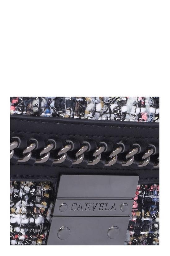 Carvela 'Bailey Quilted Chain Shoulder' Fabric Bag 4