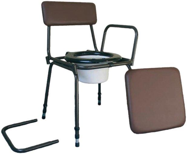 Surrey Hgt Adjustable Commode Chair Detch Arms