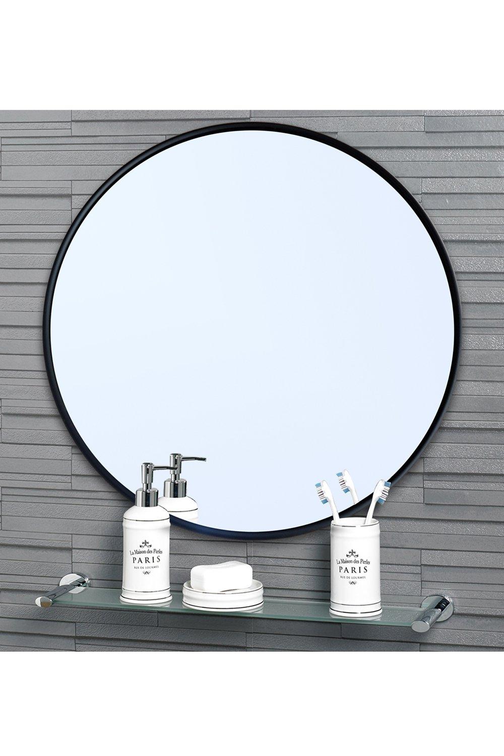 'Portabello' Round Mirror Small 40cm Dia