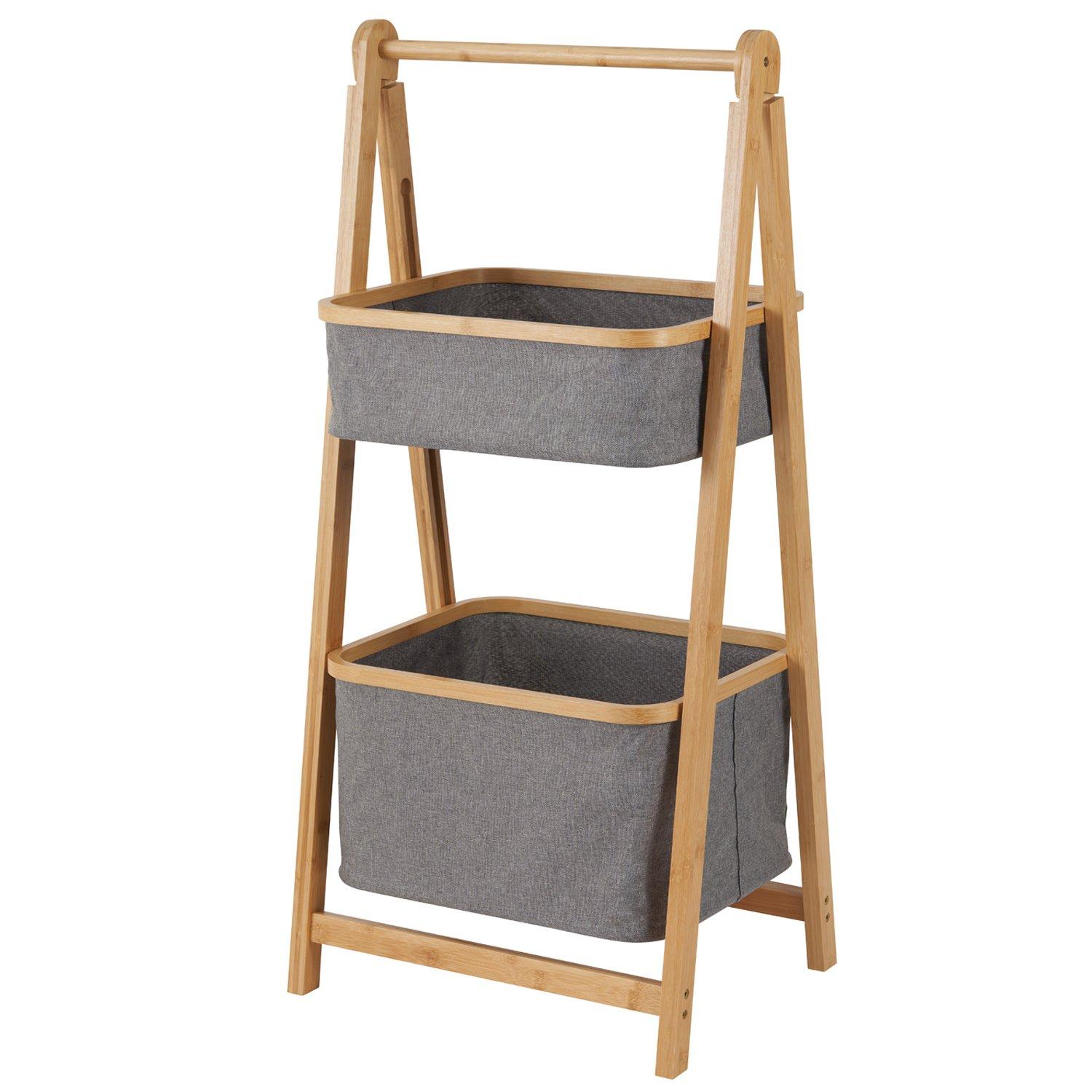 'Cotswold' 2 Tier Storage Basket Ladder