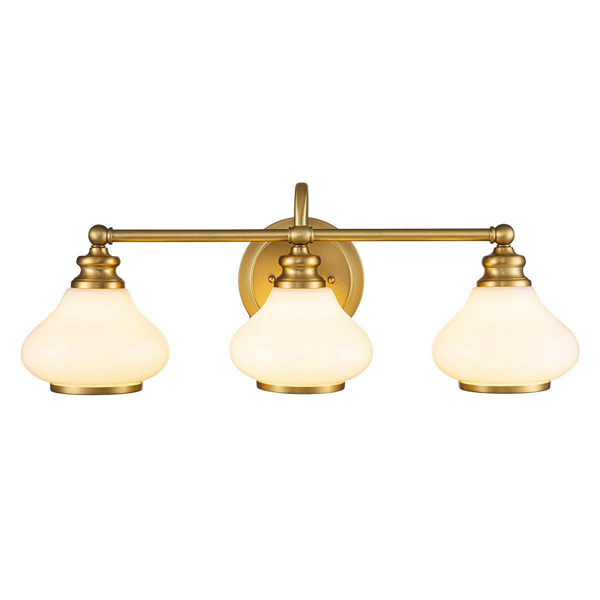 Hinkley Ainsley Wall Lamp Brushed Brass IP44