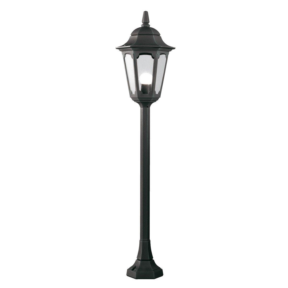 Parish 1 Light Outdoor Bollard Lantern Black IP44 E27