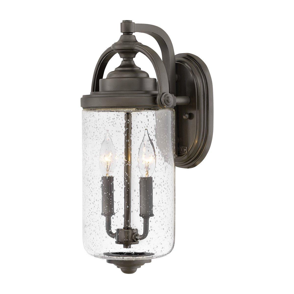 Hinkley Willoughby Outdoor Wall Lantern Oil Rubbed Bronze IP44