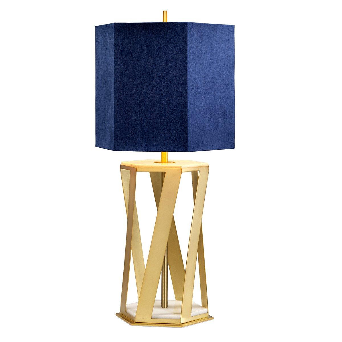 Apollo 1 Light Table Lamp Brushed Brass E27