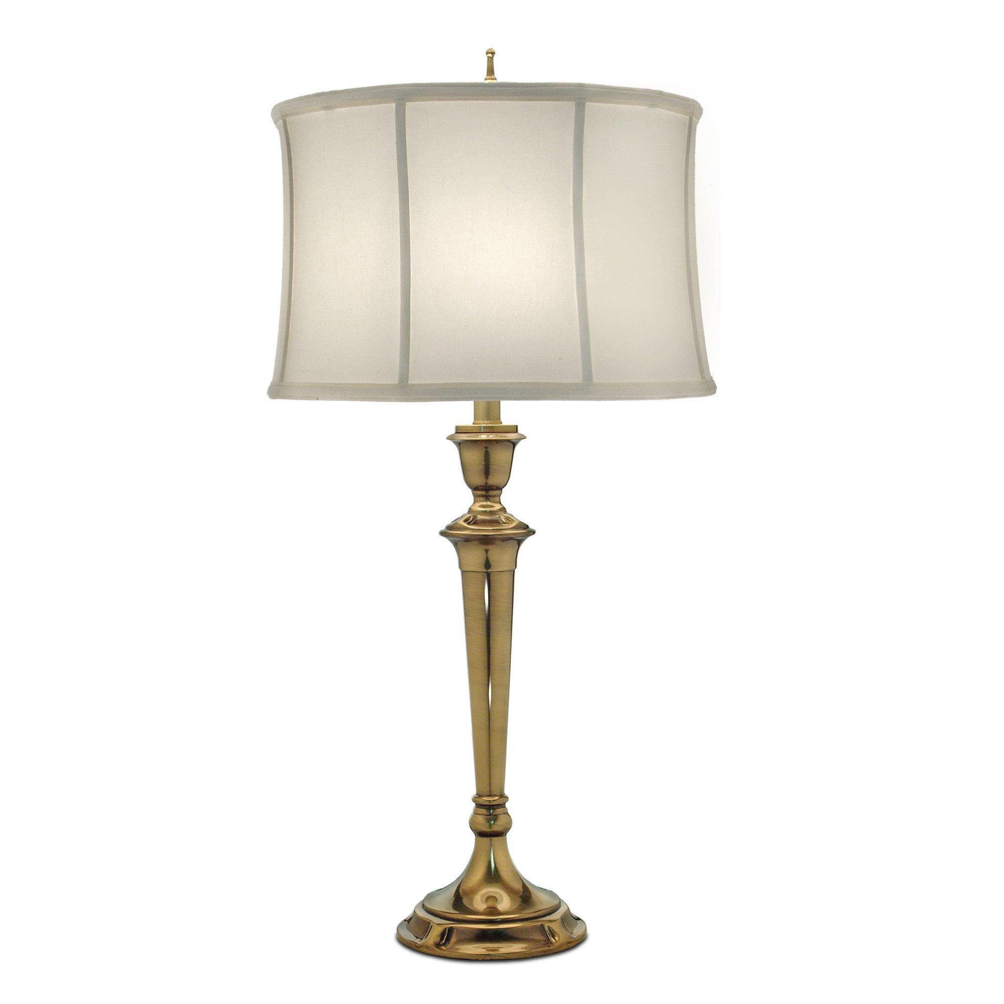 Syracuse 1 Light Table Lamp Burnished Brass E27