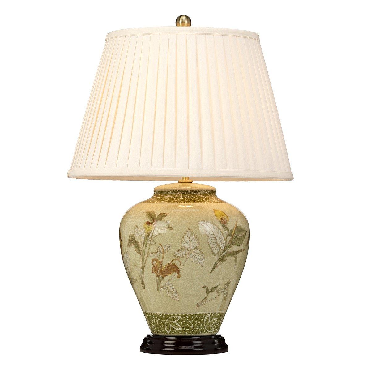Arum 1 Light Table Lamp Brass E27