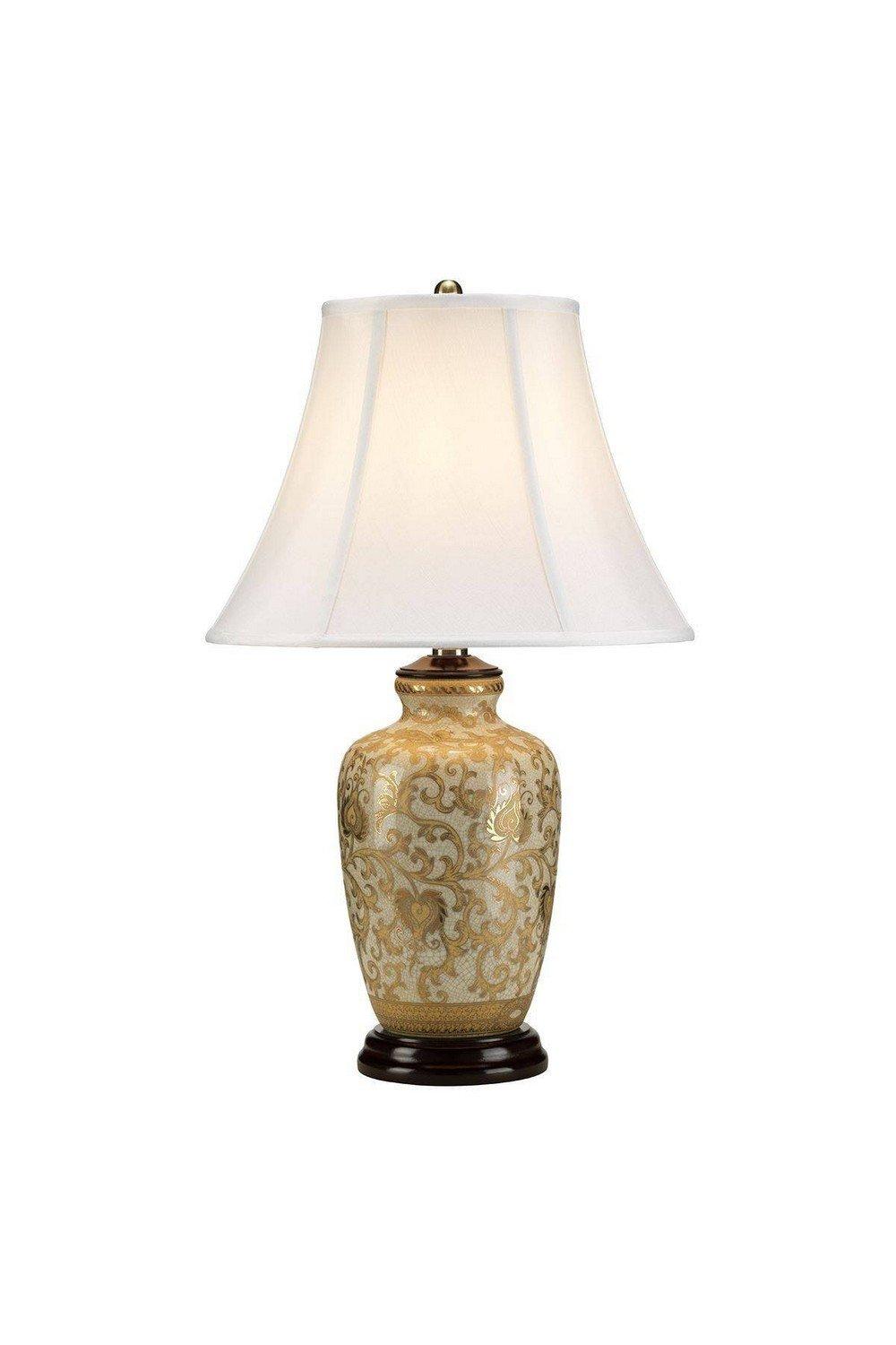 Gold Thistle 1 Light Table Lamp Gold E27