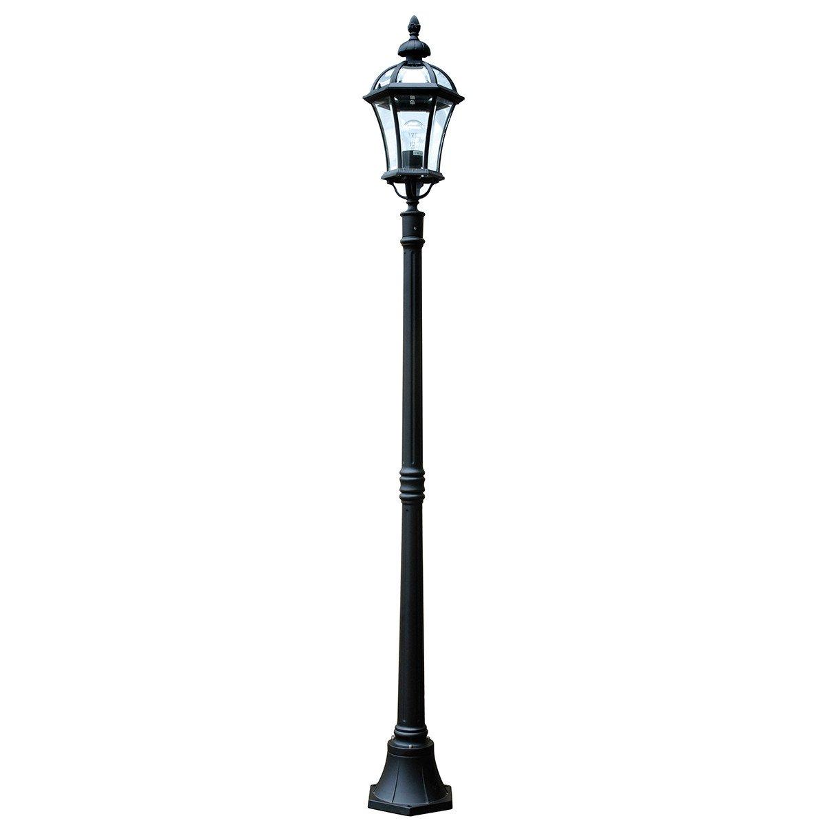 Ledbury 1 Light Outdoor Lamp Post Black IP44 E27