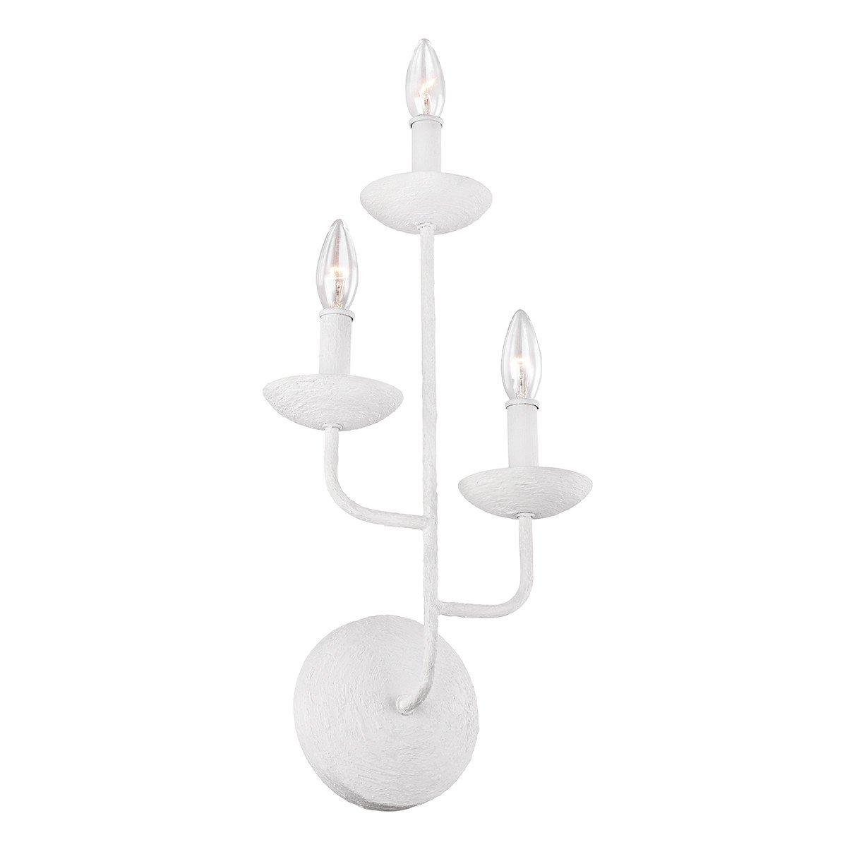 Feiss Annie Candle Wall Lamp Plaster White