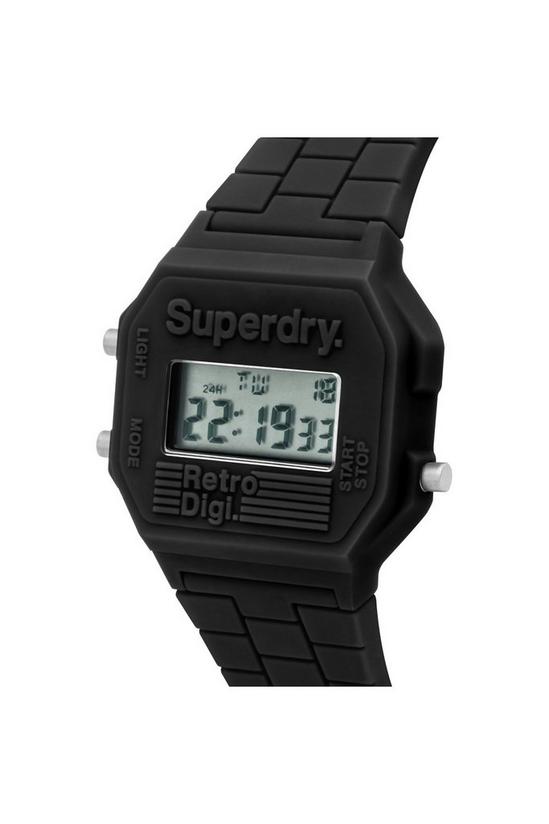 Superdry Mini Retro Digi Plastic/resin Fashion Digital Quartz Watch - SYL201B 2