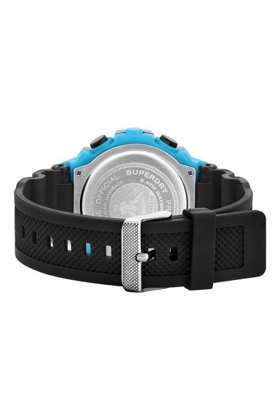 Superdry 'Radar Sport' Plastic/Resin Fashion Digital Quartz Watch - SYG291BU 3