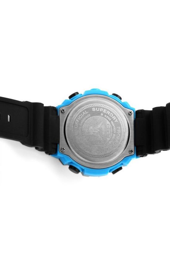 Superdry 'Radar Sport' Plastic/Resin Fashion Digital Quartz Watch - SYG291BU 5
