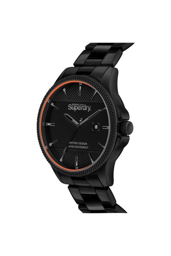 Superdry 'Hoxton Date' Fashion Analogue Quartz Watch - SYG281BBM 2