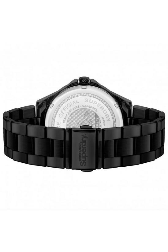 Superdry 'Hoxton Date' Fashion Analogue Quartz Watch - SYG281BBM 3