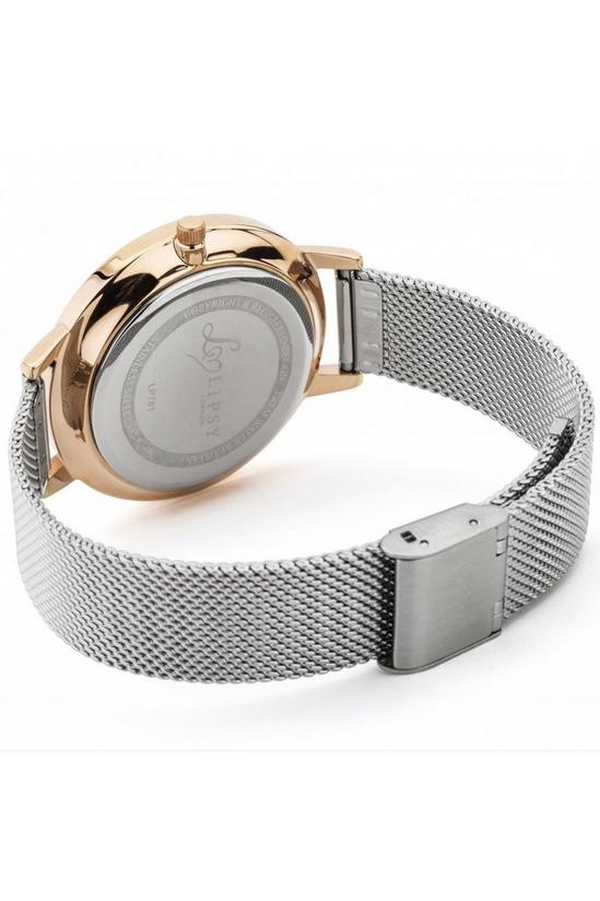 Lipsy Aluminium Fashion Analogue Quartz Watch - LPLP781 2