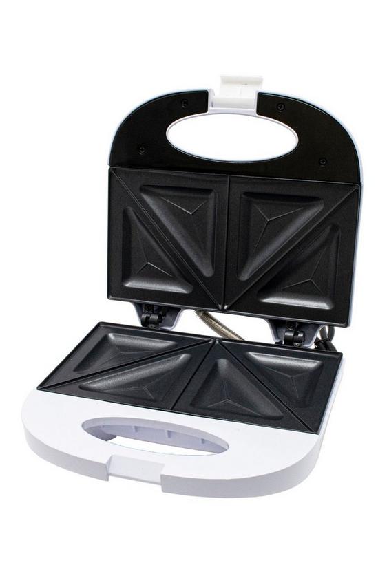 Daewoo Essentials 2 Portion Sandwich Toaster Non Stick White SDA2456PL 1